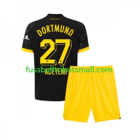 Fußballtrikots Borussia Dortmund Karim Adeyemi 27 Kinder 2023-2024 Kurzarm Auswärts-trikot kaufen